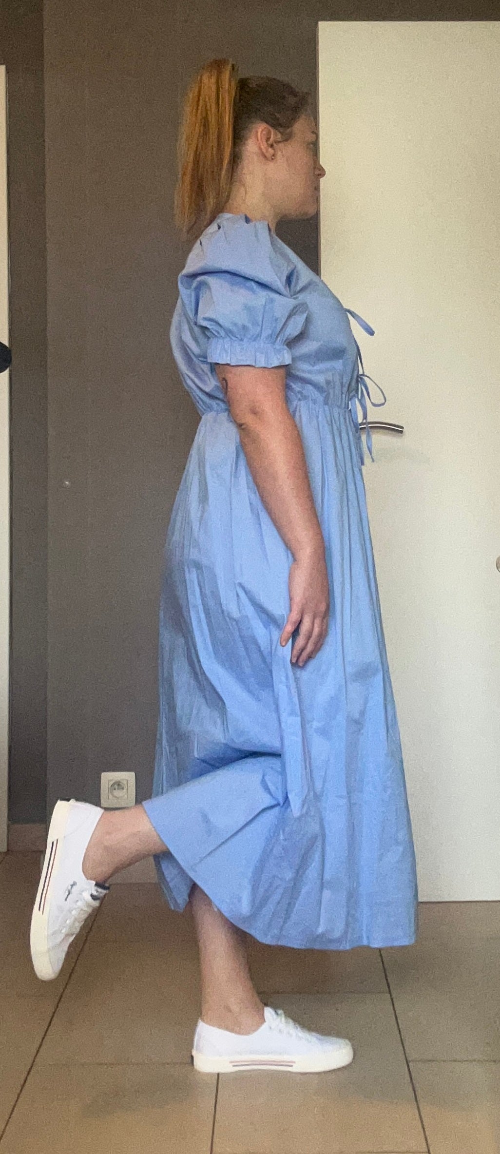 Marilyn dress bleu